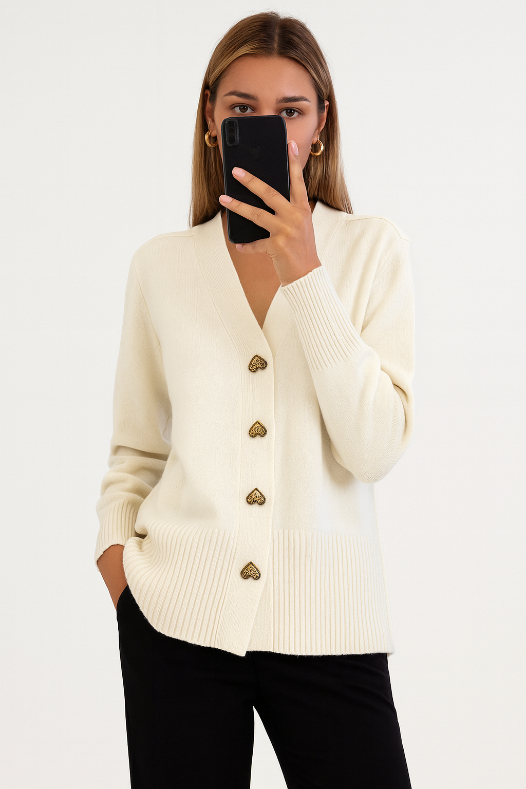 Carey - Elegant Cardigan