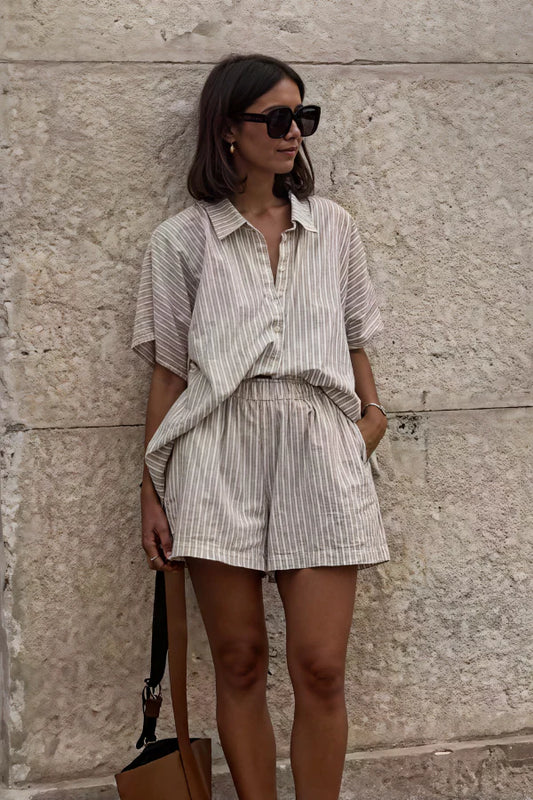 Palermo Set – Striped Summer Co-ord
