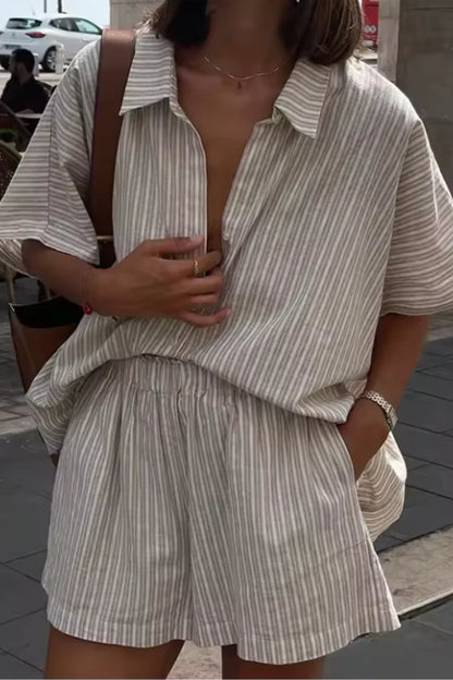 Palermo Set – Striped Summer Co-ord