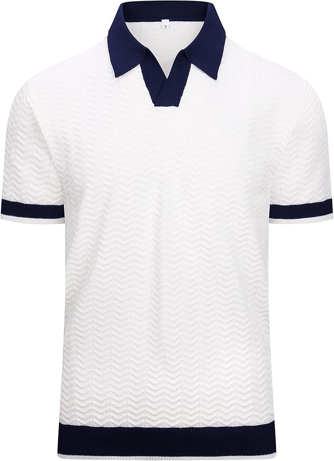 Textured Golf Polo Shirt