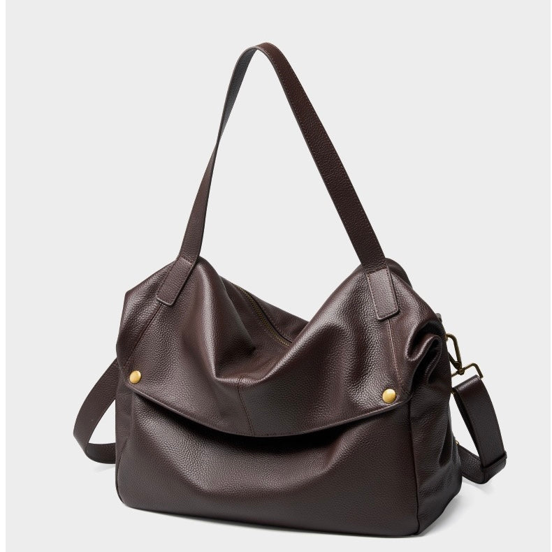 Urban Minimalist Leather Tote