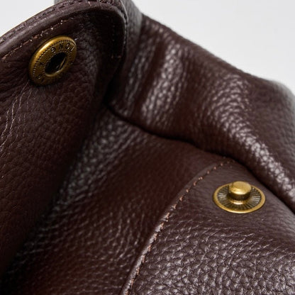 Urban Minimalist Leather Tote