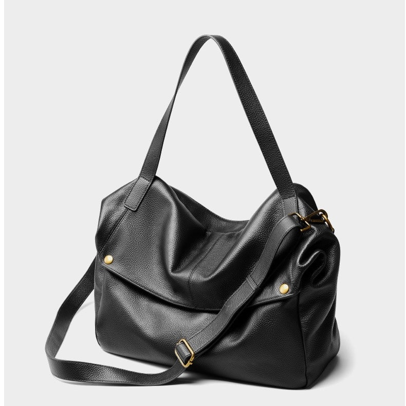 Urban Minimalist Leather Tote