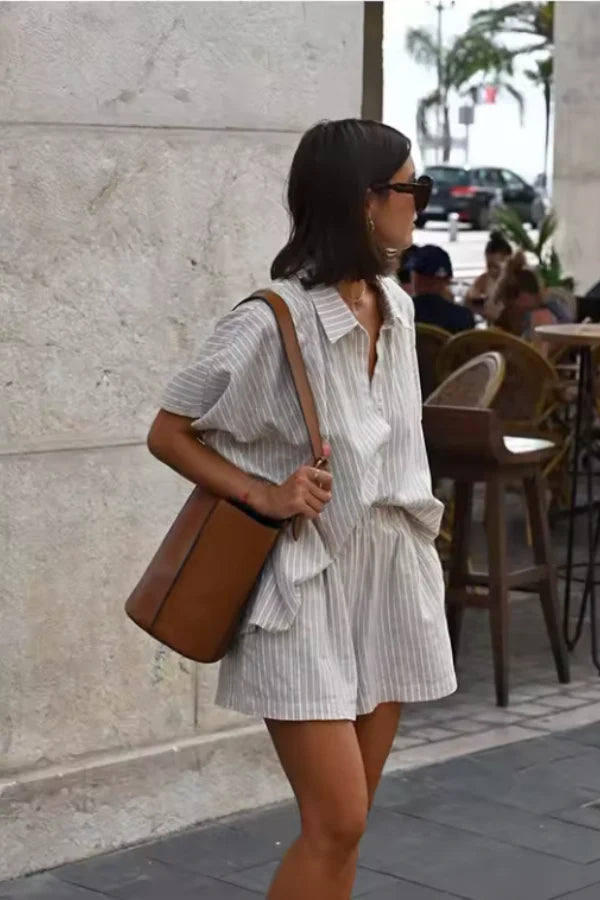 Palermo Set – Striped Summer Co-ord