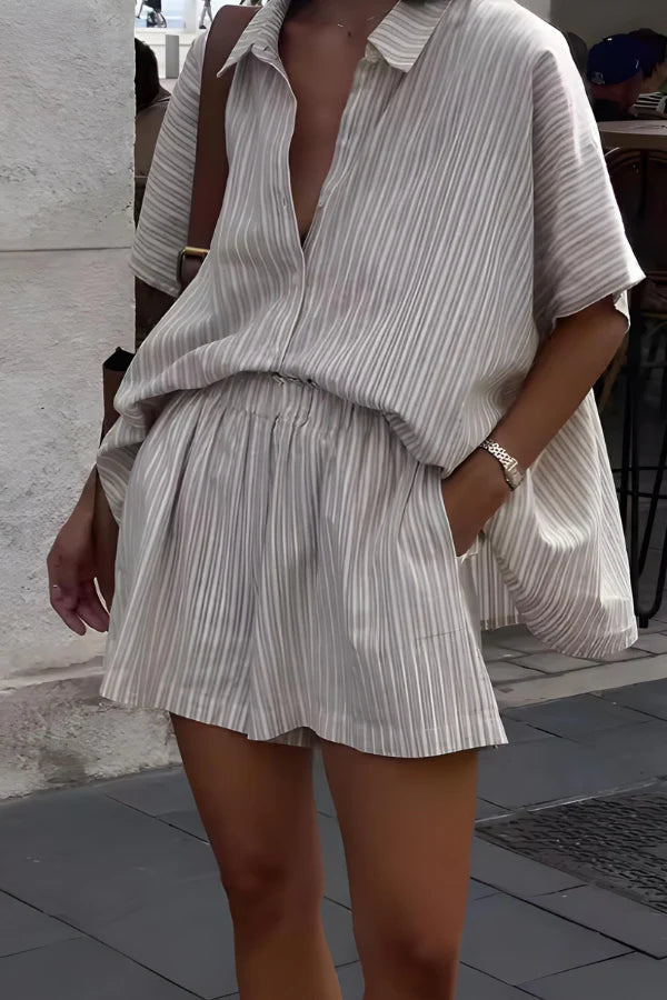 Palermo Set – Striped Summer Co-ord