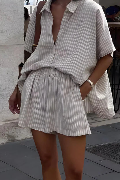 Palermo Set – Striped Summer Co-ord