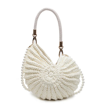 Conch Shell Crochet Bag