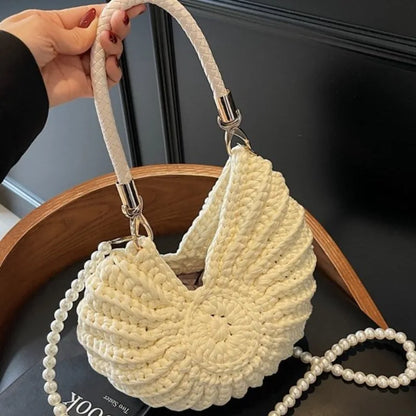 Conch Shell Crochet Bag