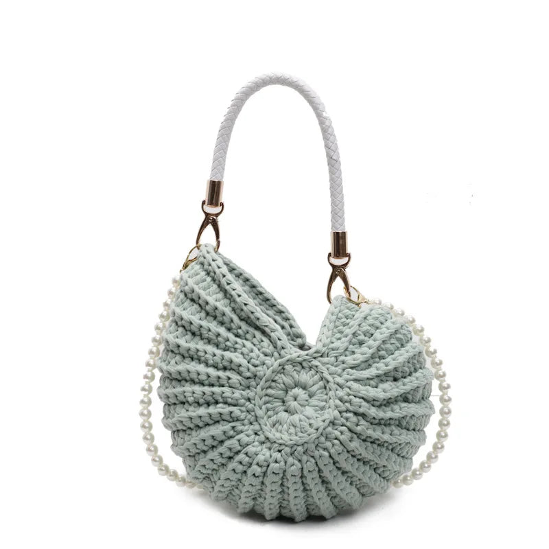 Conch Shell Crochet Bag