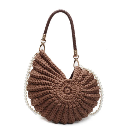 Conch Shell Crochet Bag