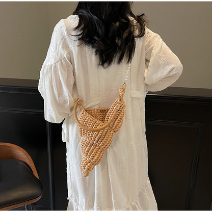 The Coralia Crochet Shell Bag