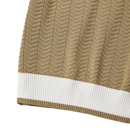 Textured Golf Polo Shirt