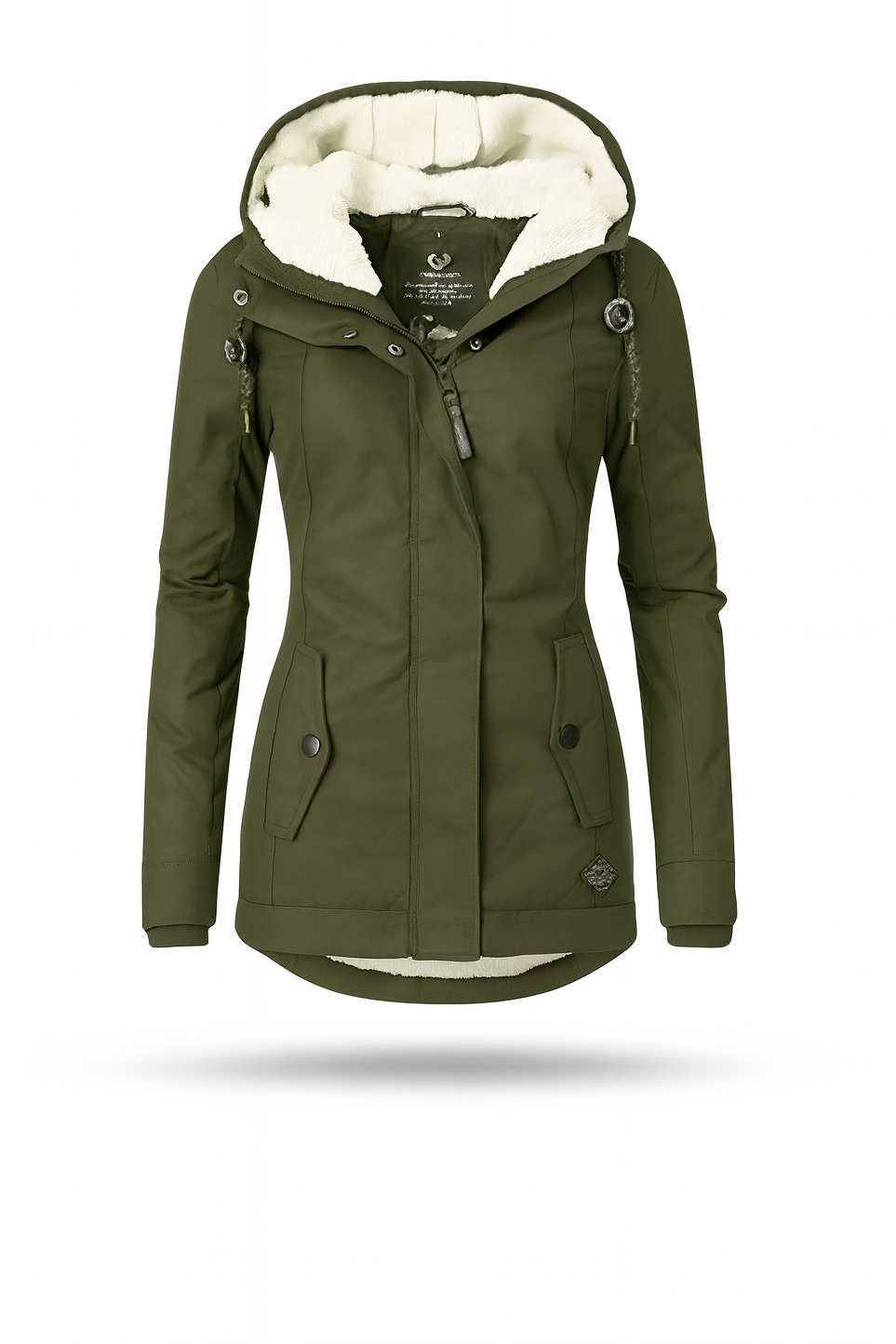 Soraya | Waterproof Long Jacket with Hood and Lining