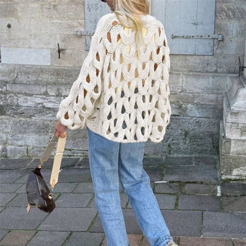 The Isla Wave Knit Sweater