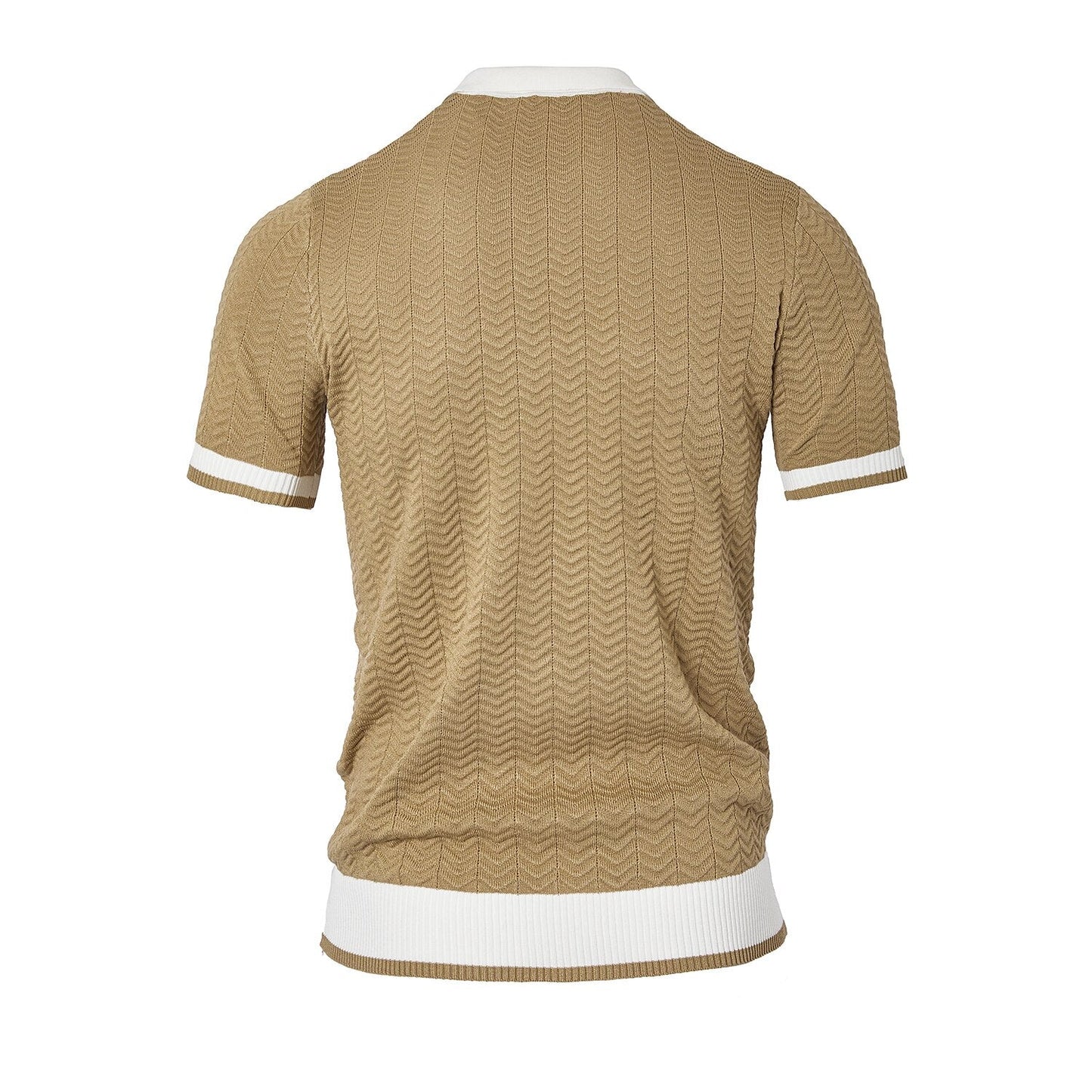 Textured Golf Polo Shirt
